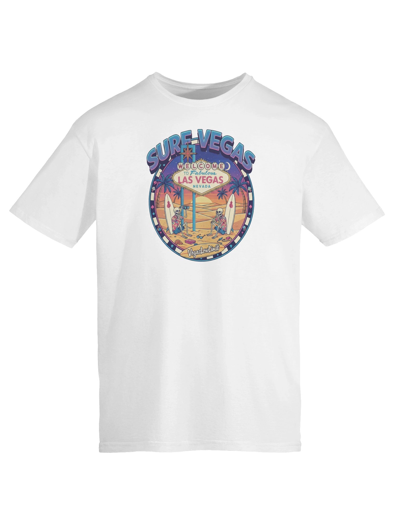 Surf Vegas Sunset T-Shirt product image (93)