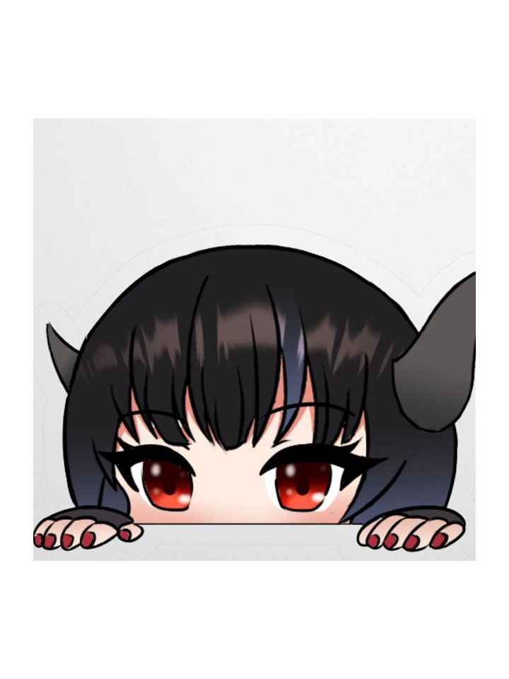Oni Peeker Sticker product image (1)