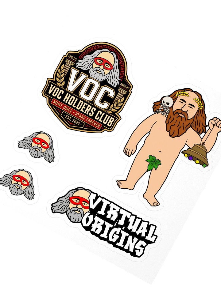 Nomad #3 - Bellus the Verdant Ringer - VOC Holders Club Sticker Pack product image (2)