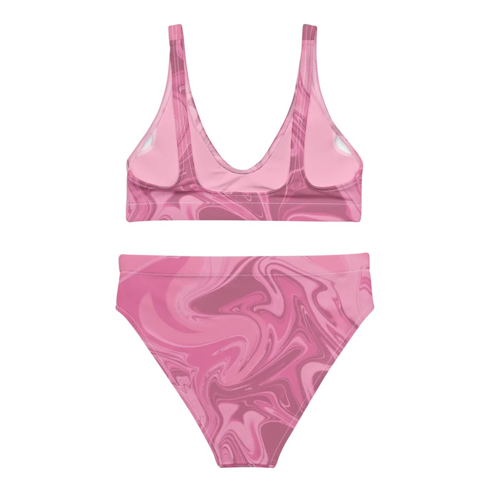 Cute Swirl Recycled High Waisted Bikini product image (5)