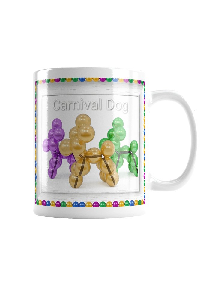Carnival Dog Mardi Gras Mug product image (4)