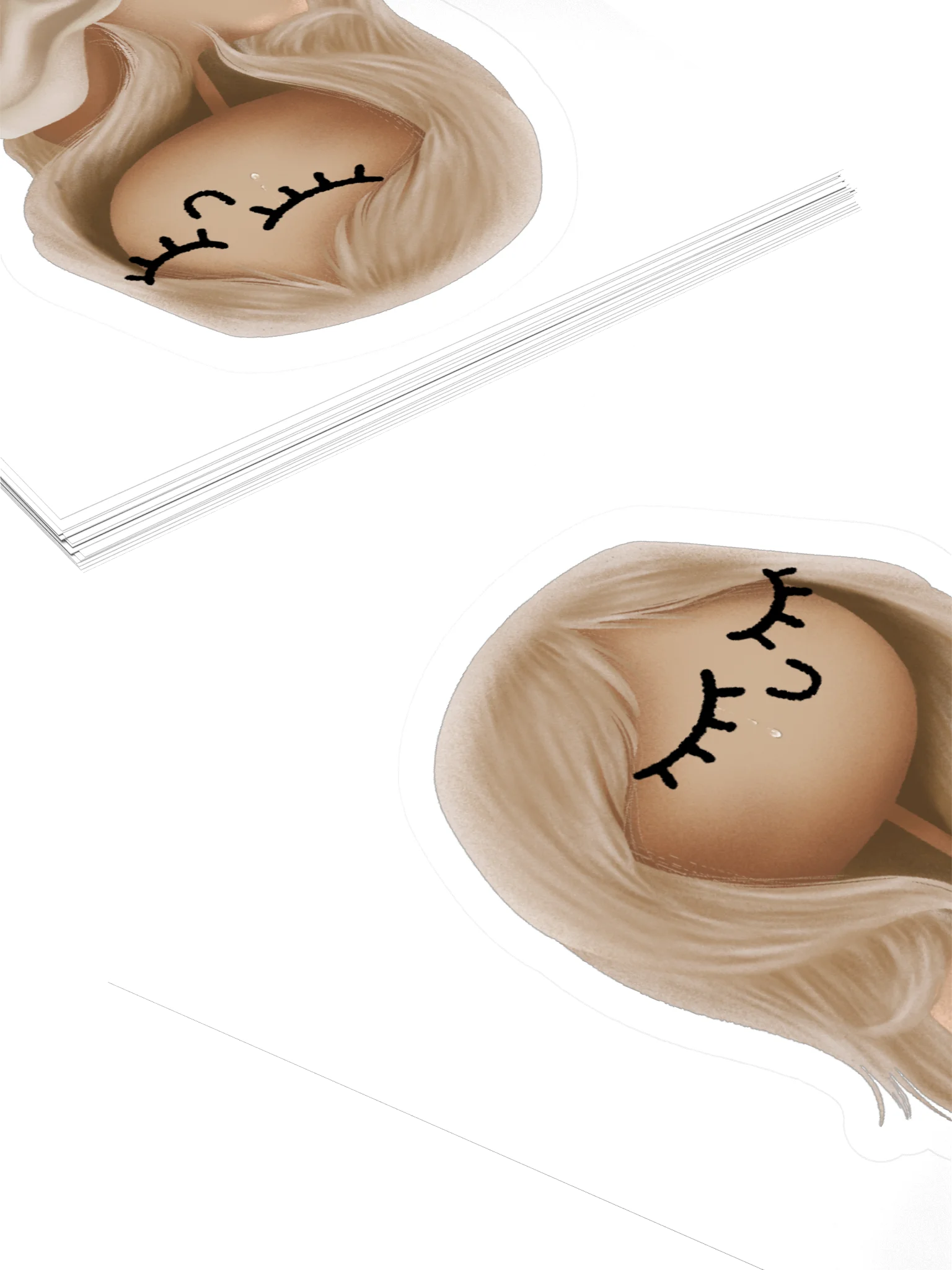 Melancholy Billie Sticker product image (4)