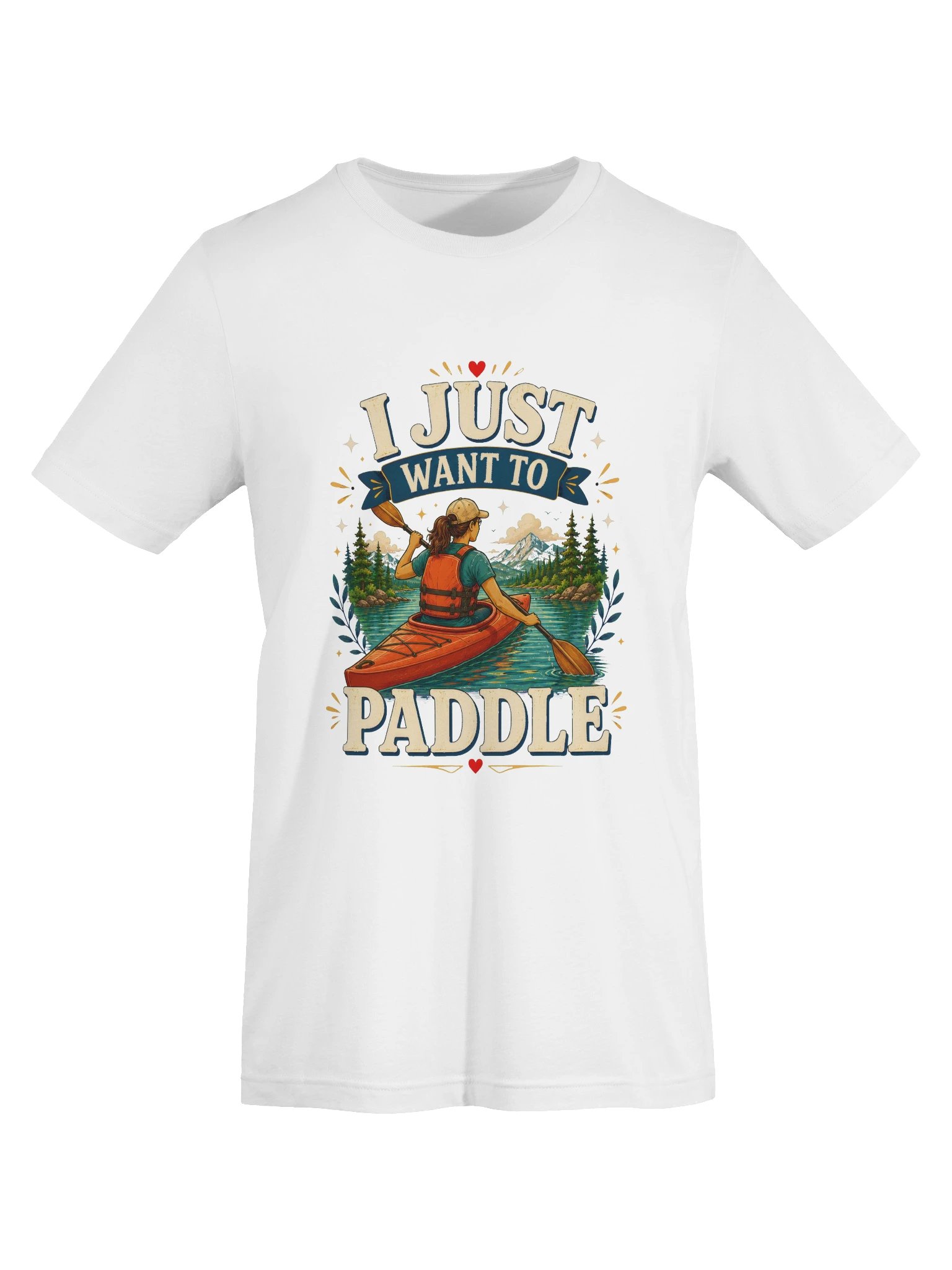 I Just Want To Paddle Tee product image (33)