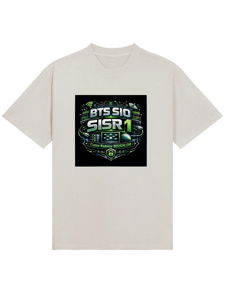 T-Shirt BTS SIO SISR | Cadeau Étudiant Informatique Admin Réseau Homme | MAISON 410 product image (1)