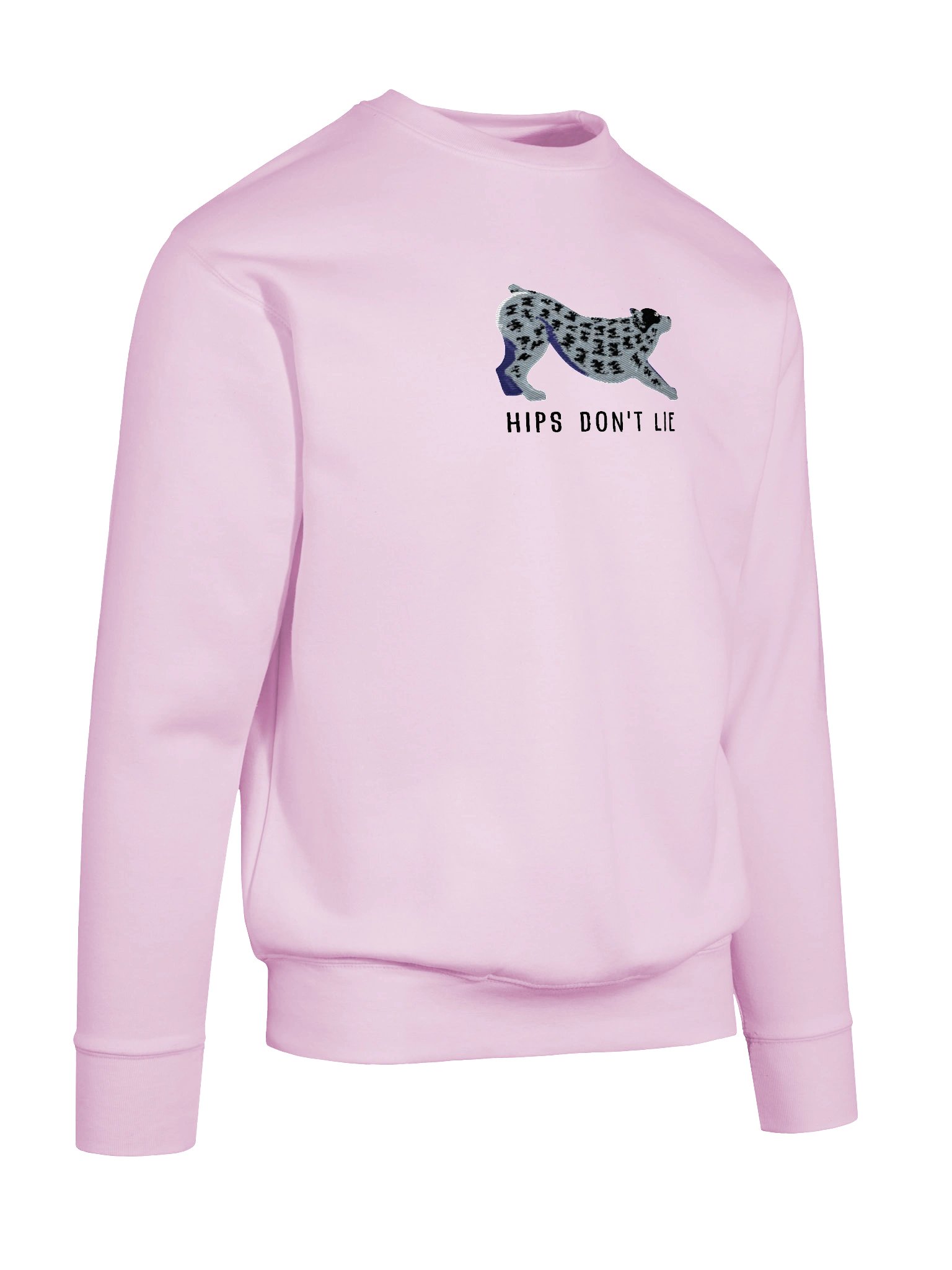 Hips Don't Lie Sweatshirt (Embroidered) of an Australian Cattle Dog(Blue Heeler 2) product image (66)