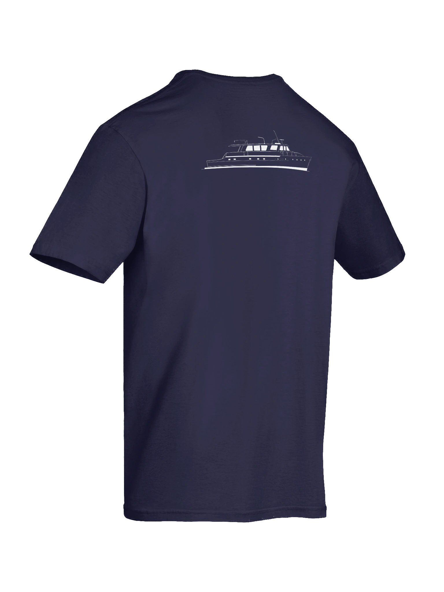 T-Shirt – Tangaroa Boat Outline product image (12)