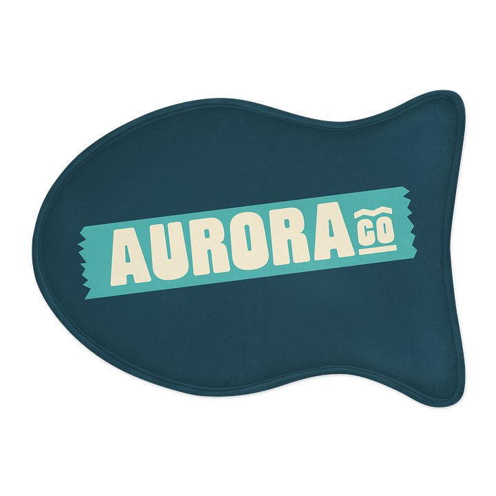 Aurora Logo Pet Feeding Mat product image (1)