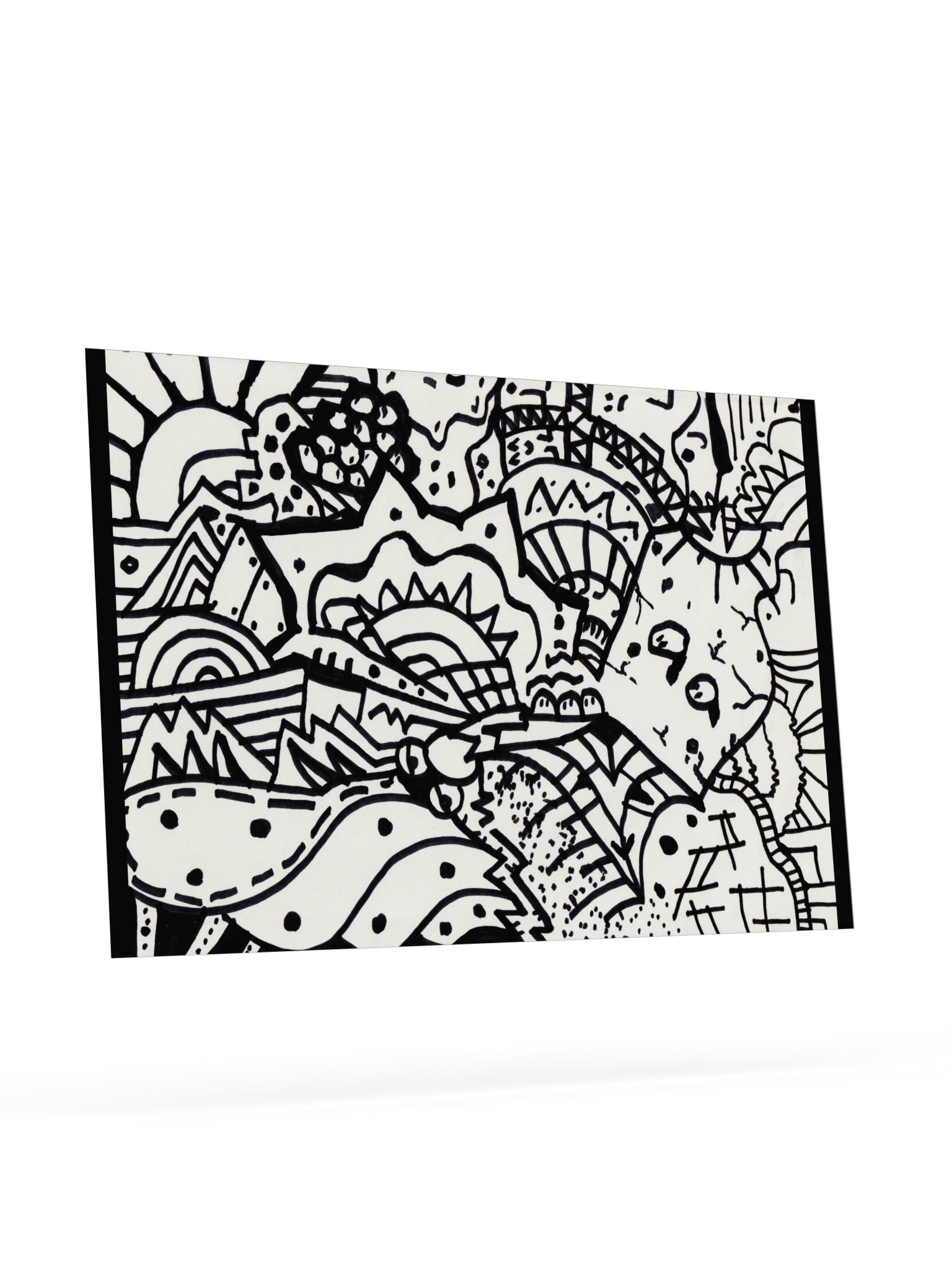 Sunny the Cat - B&W Print product image (42)