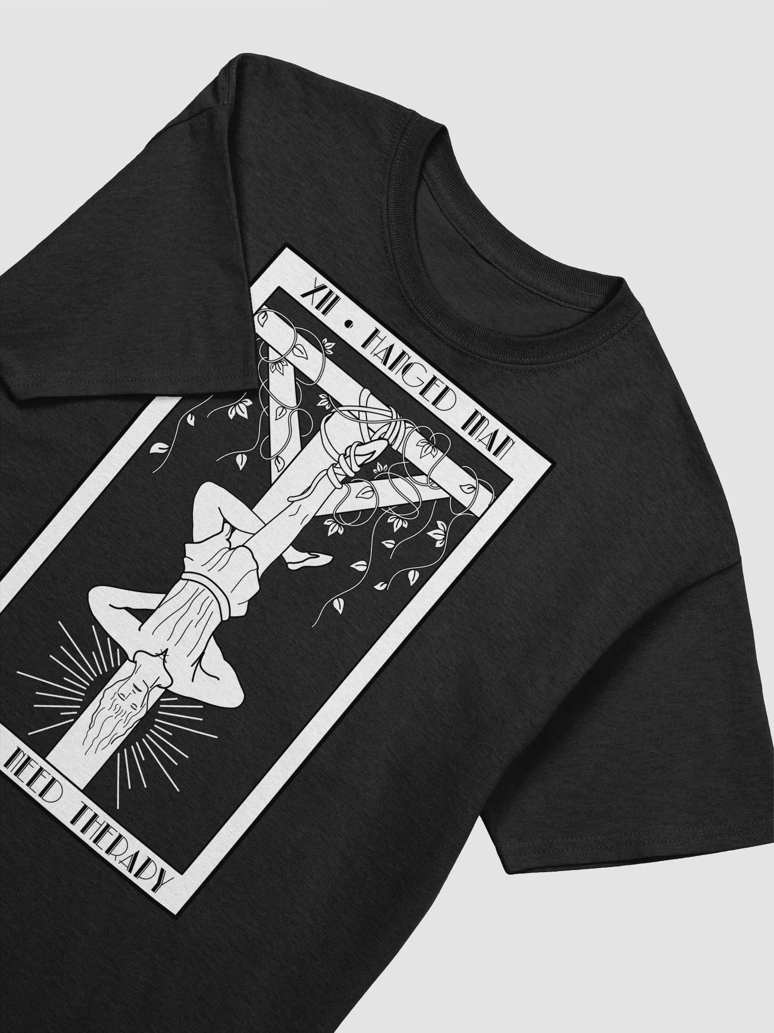 XII Hanged Man Dark Mode Heavyweight T-Shirt product image (3)