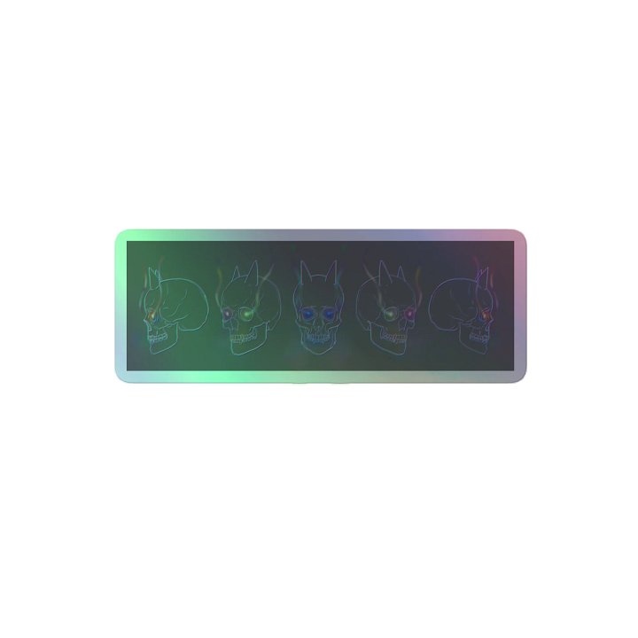 The Skulls of Wolfgang (Holo Sticker) product image (2)