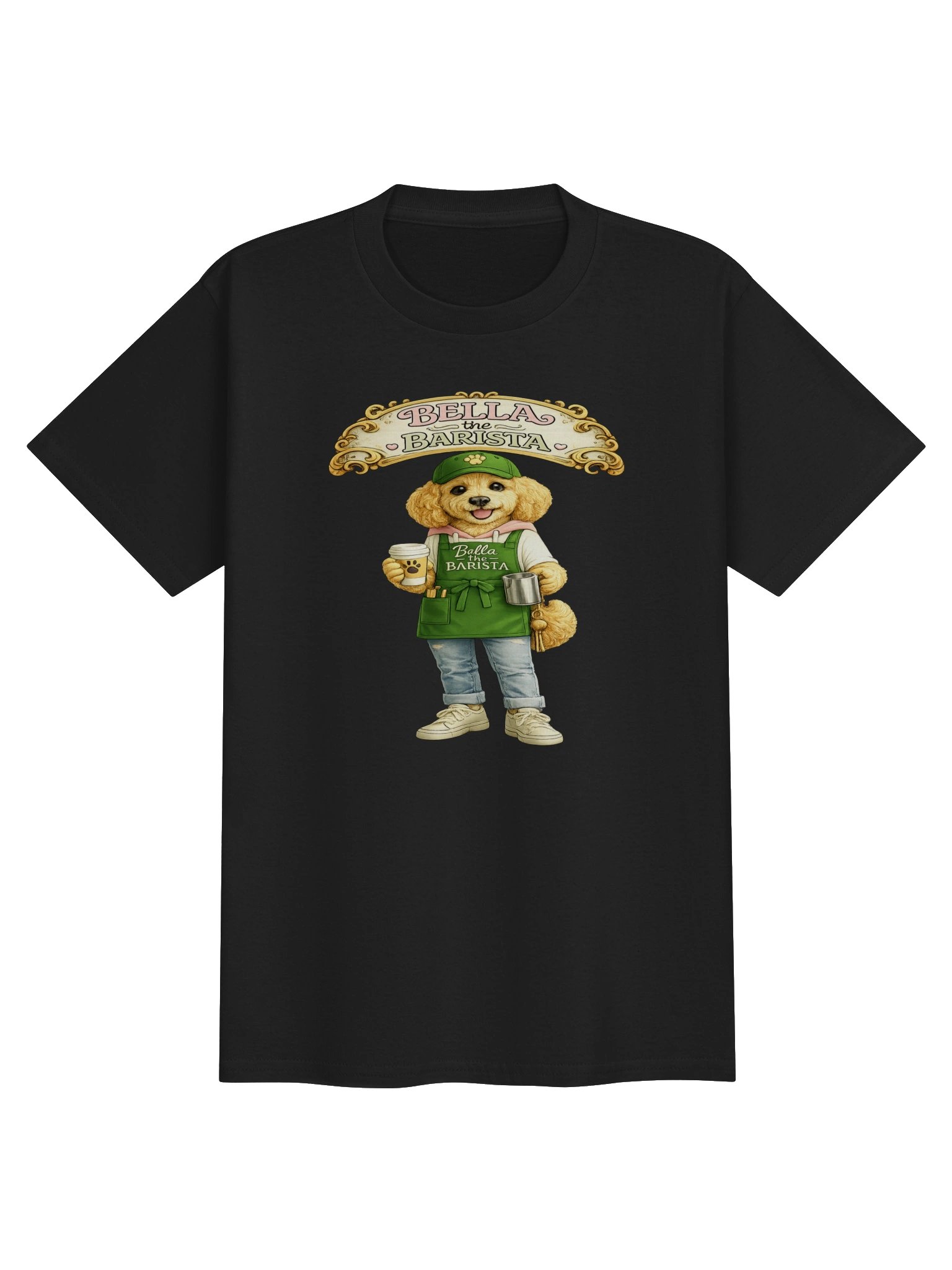 Bella the Barista Kids Tee product image (2)