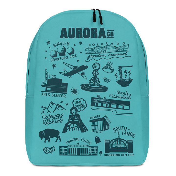Aurora Landmarks Backpack product image (1)