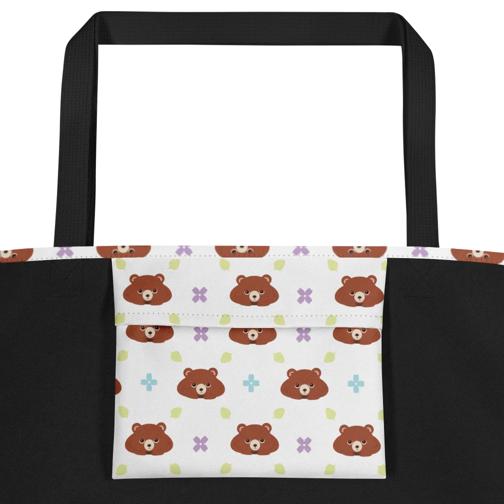 Beaver Pattern Tote Bag product image (2)