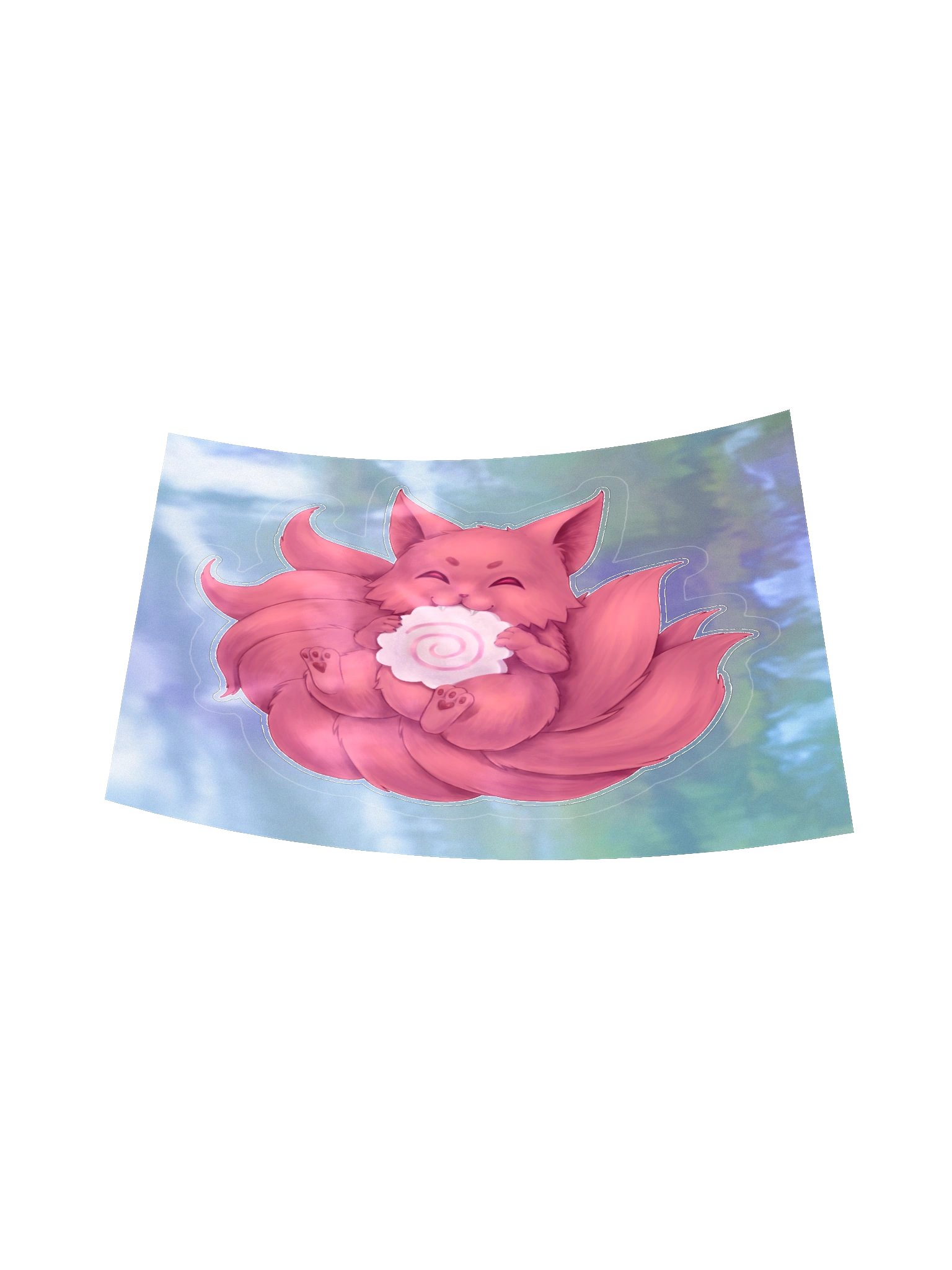 Cute Kitsune Sticker product image (17)