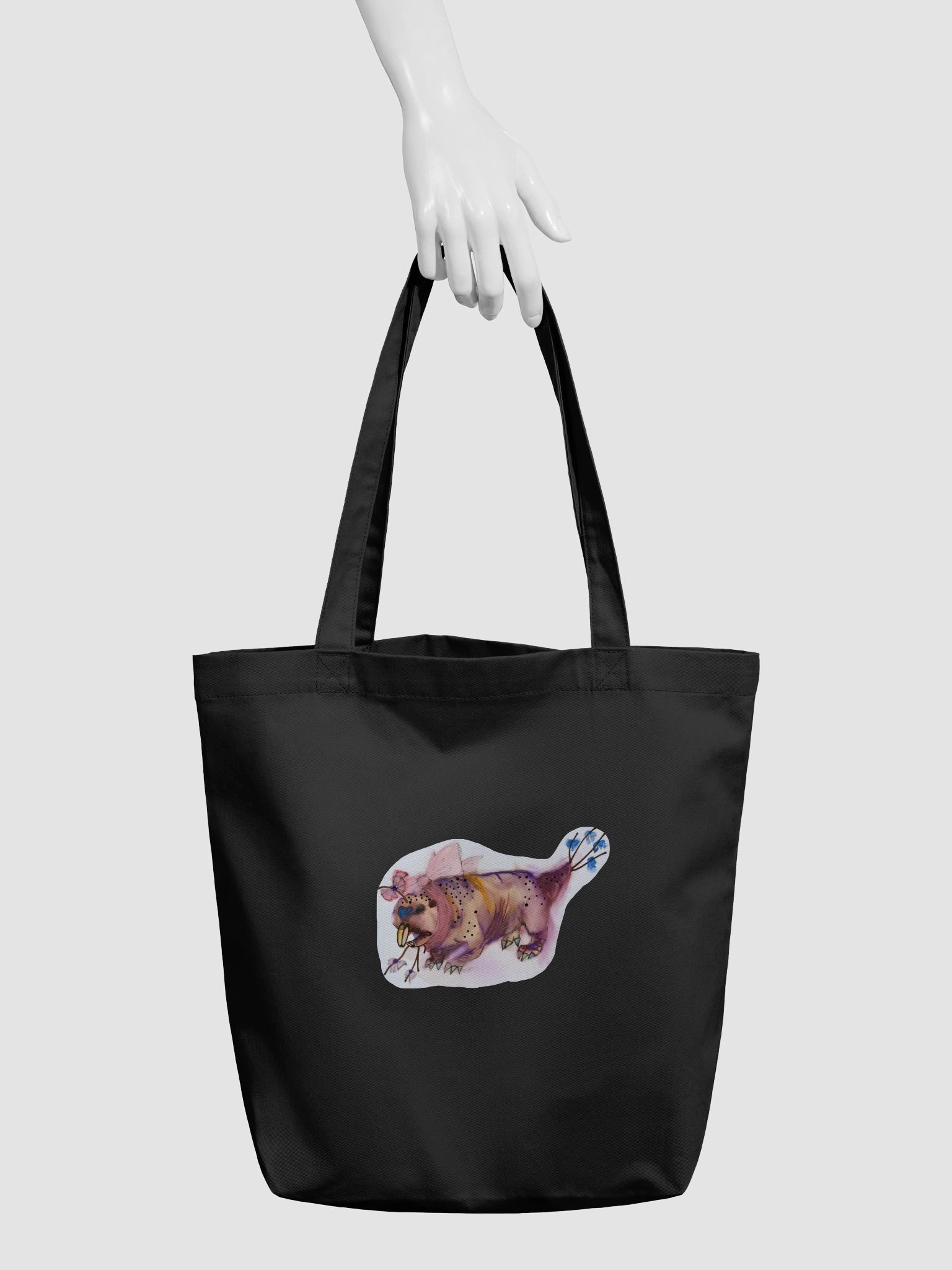 Pretty Mole Rat Eco Tote product image (6)