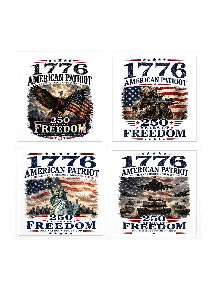 Patriot 1776 Sticker Mix product image (1)