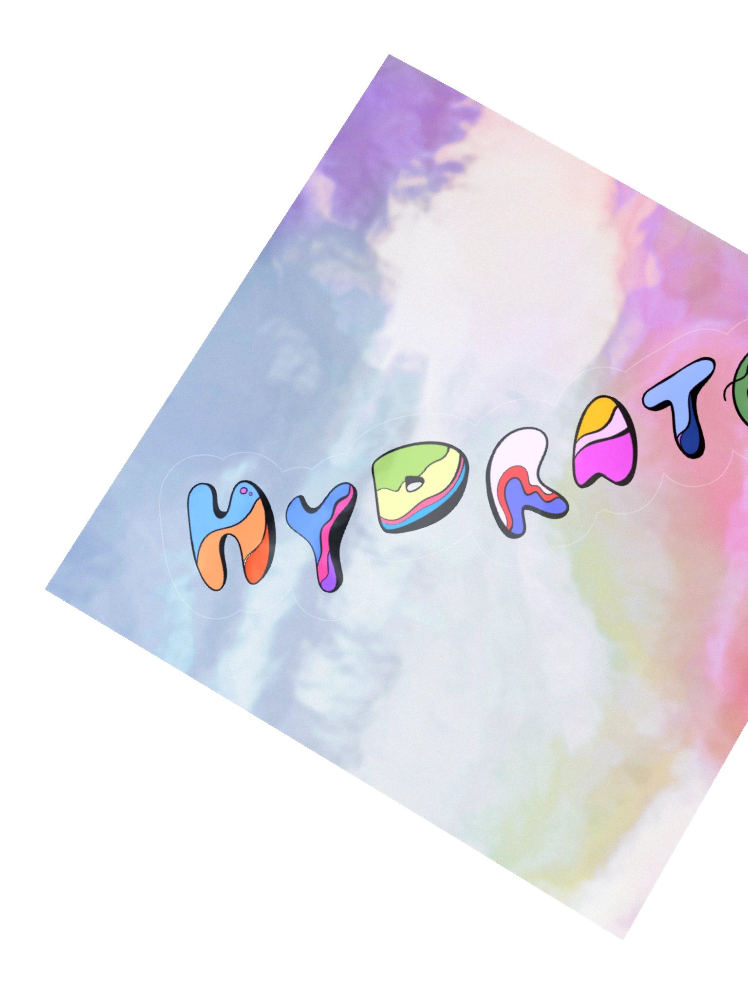 HYDRATE / Kiss-Cut Holographic Sticker product image (2)