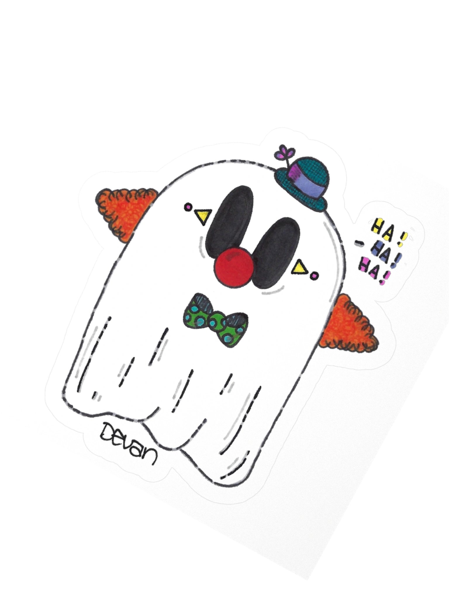Ghost: Clown Sticker product image (2)