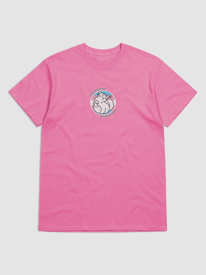 Round and Proud Manul Transgender Version - Gildan Unisex T-Shirt product image (5)