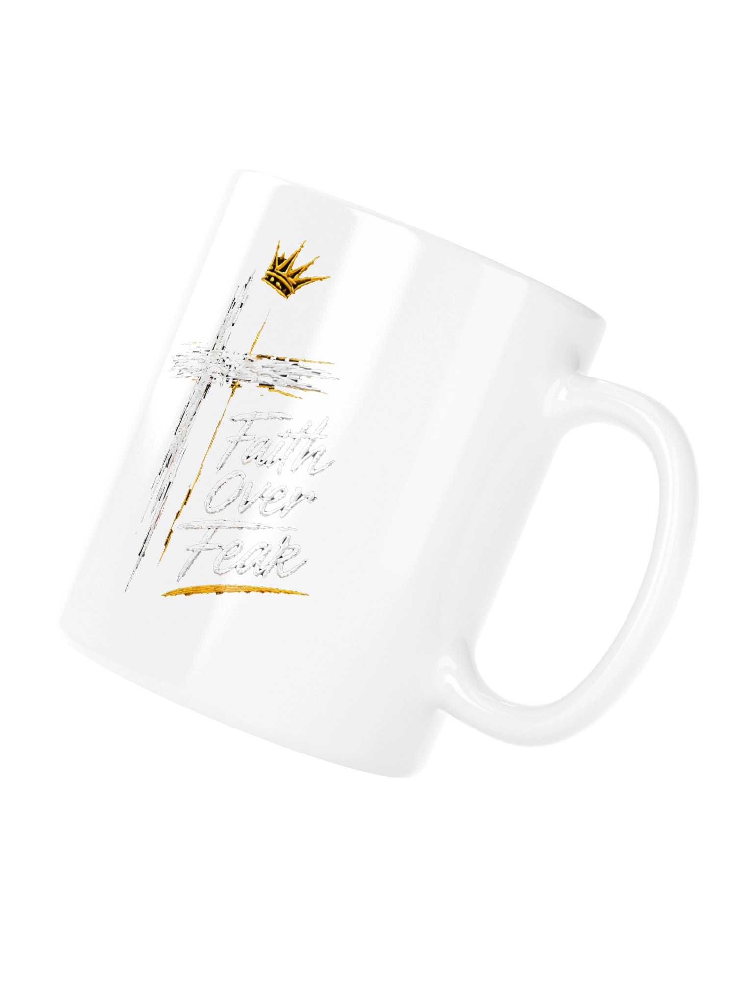 Faith Over Fear Crown Mug product image (11)