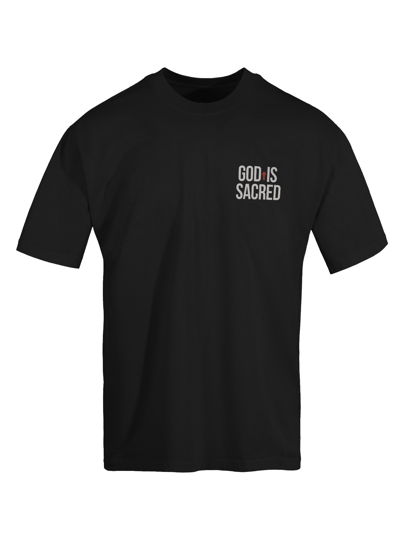 GOD IS SACRED OVERSIZE TEE (Dark) product image (6)