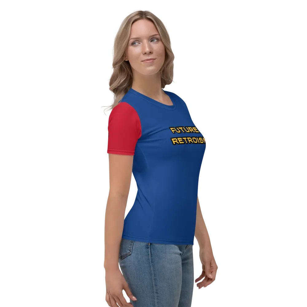 FR AOP Women's Crew Neck T-Shirt product image (2)