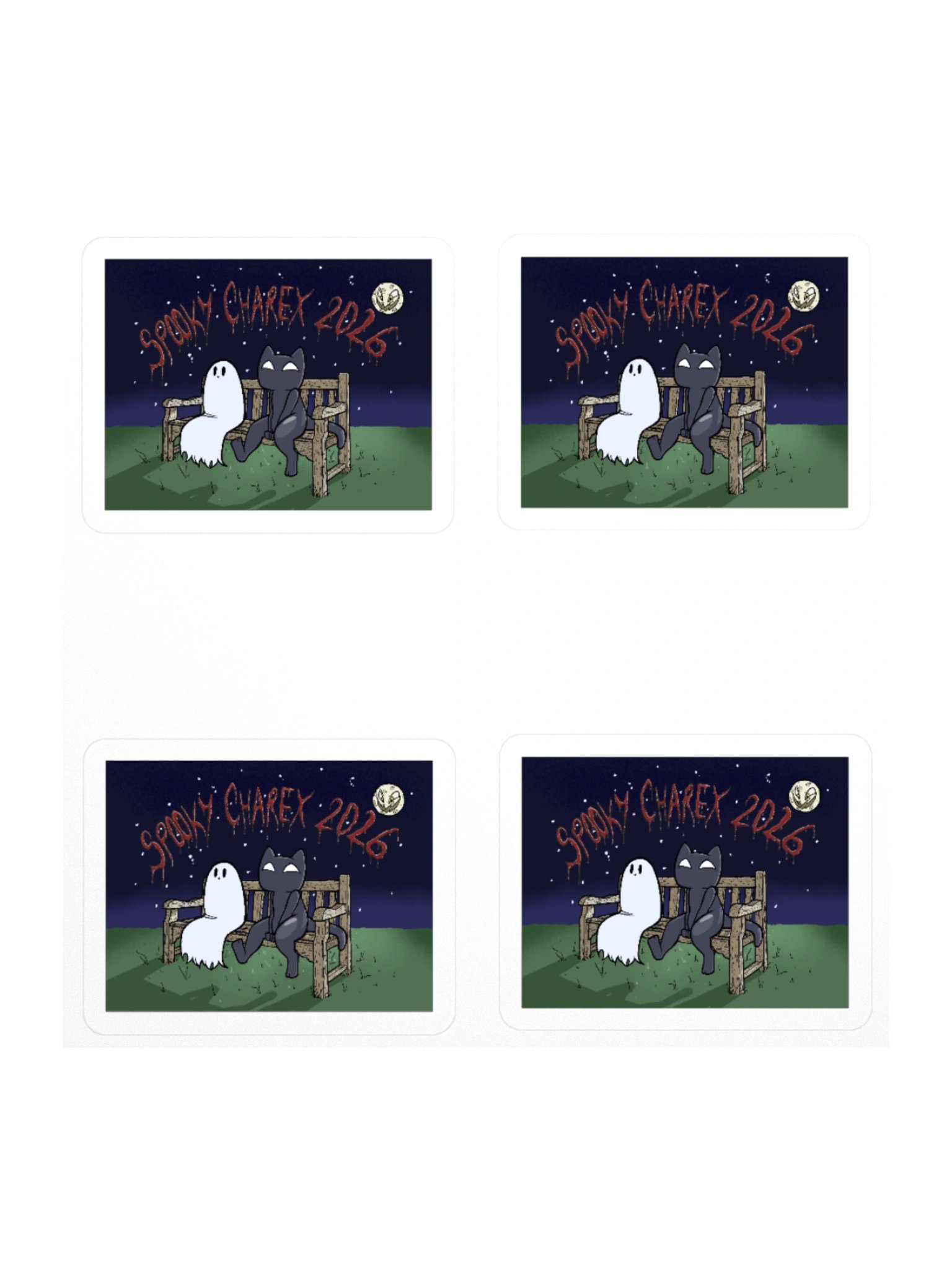 Spooky Charex 2026 - Stickers - Design 1 product image (1)