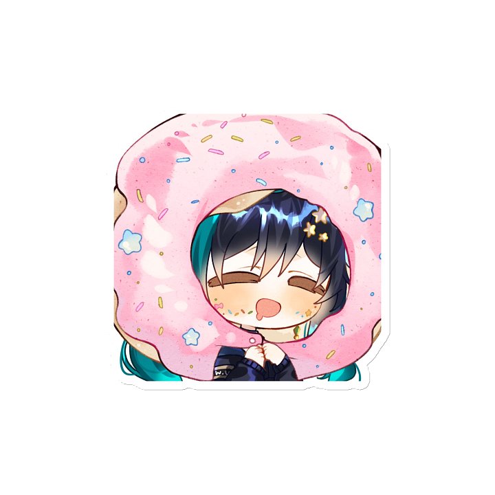 Donut Lover Die-Cut Magnet product image (2)