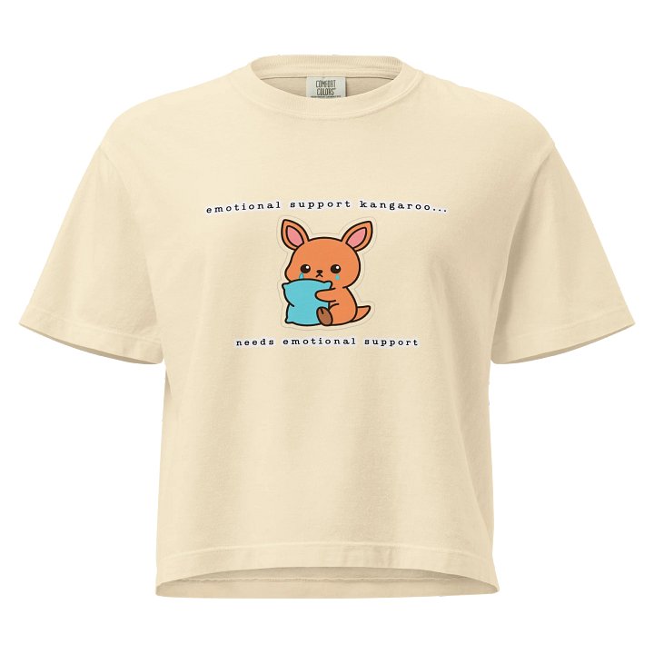 Emotional Support Kangaroo Women's Box Tee product image (1)