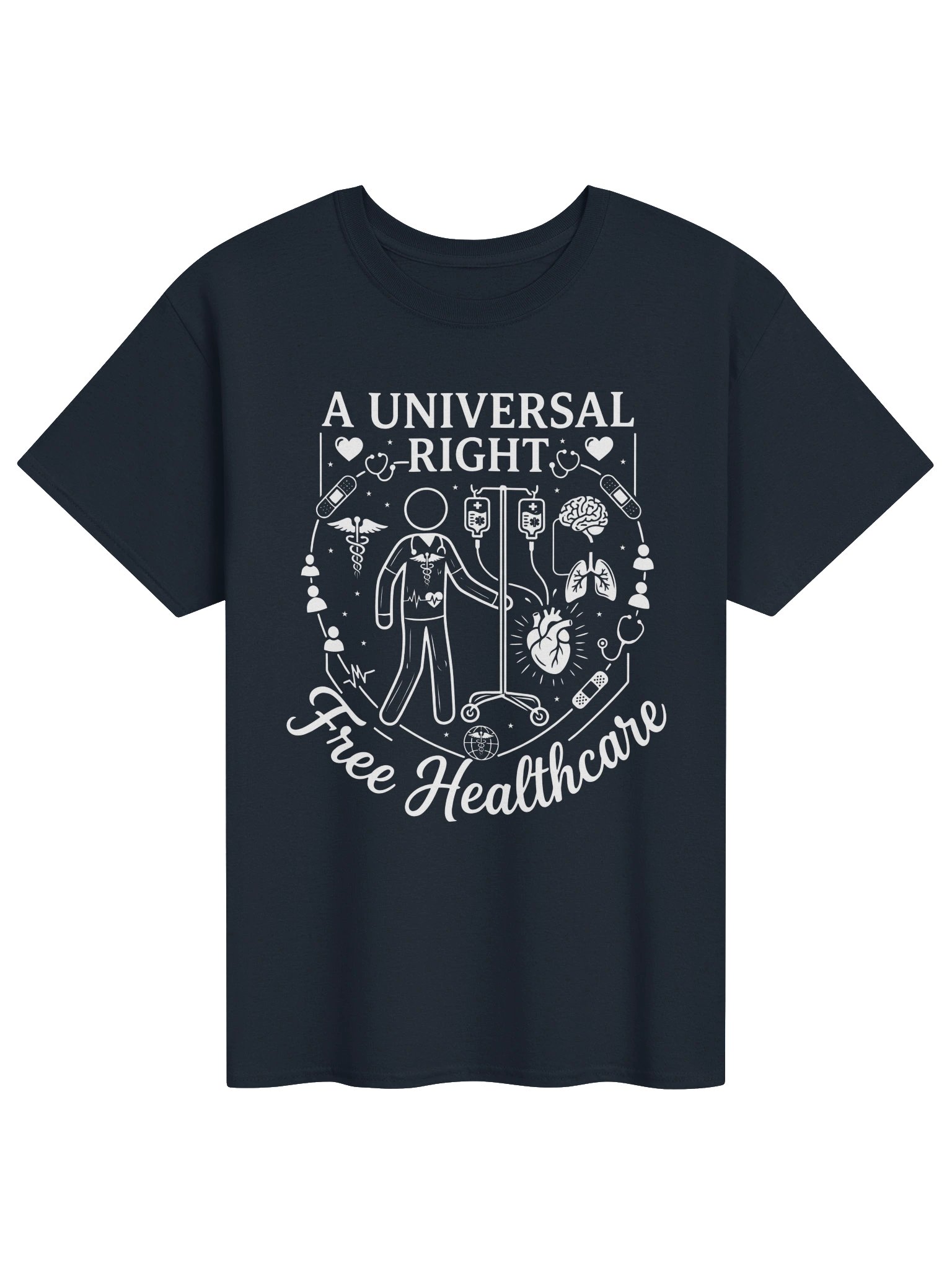 Free Universal Healthcare Advocate Inspired T-Shirt product image (1)