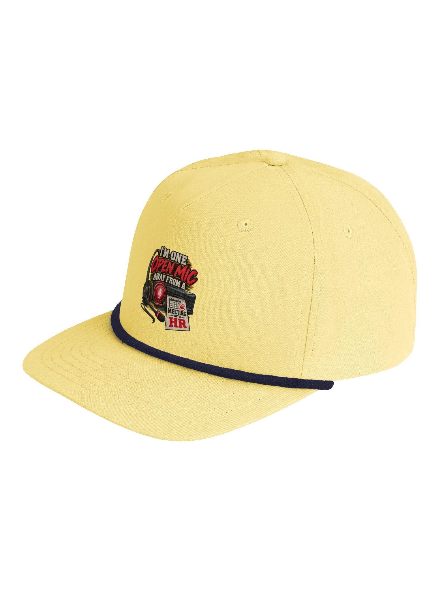 Open Mic, Closed-Door Meeting Fire Side Golf Hat product image (3)