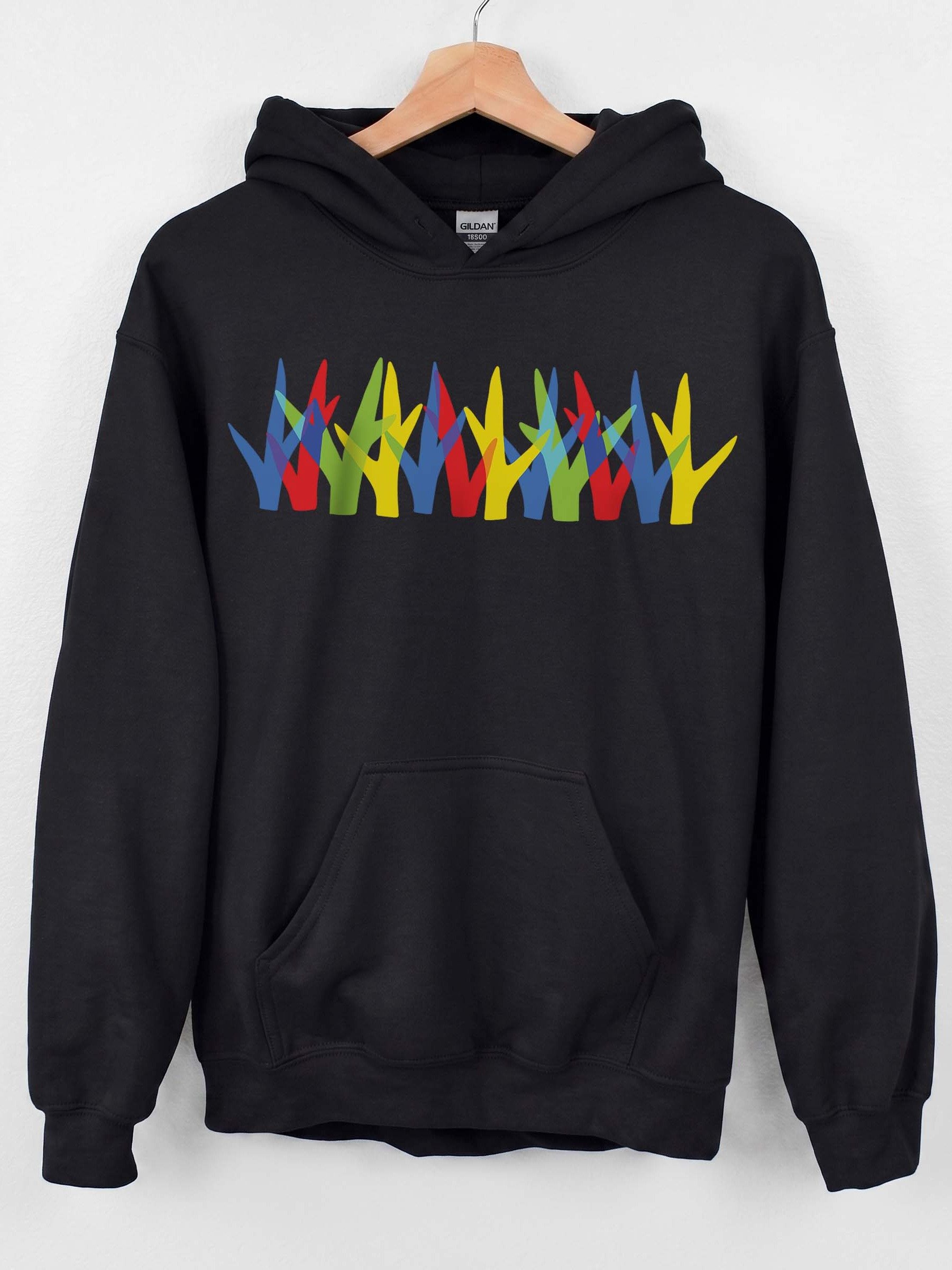 Acropora Coral Spectrum Hoodie for Reef Aquarium Lovers product image (1)