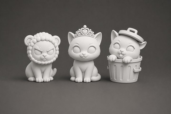 *PAINTABLE* Trash Baby Bundle PRE-ORDER product image (1)