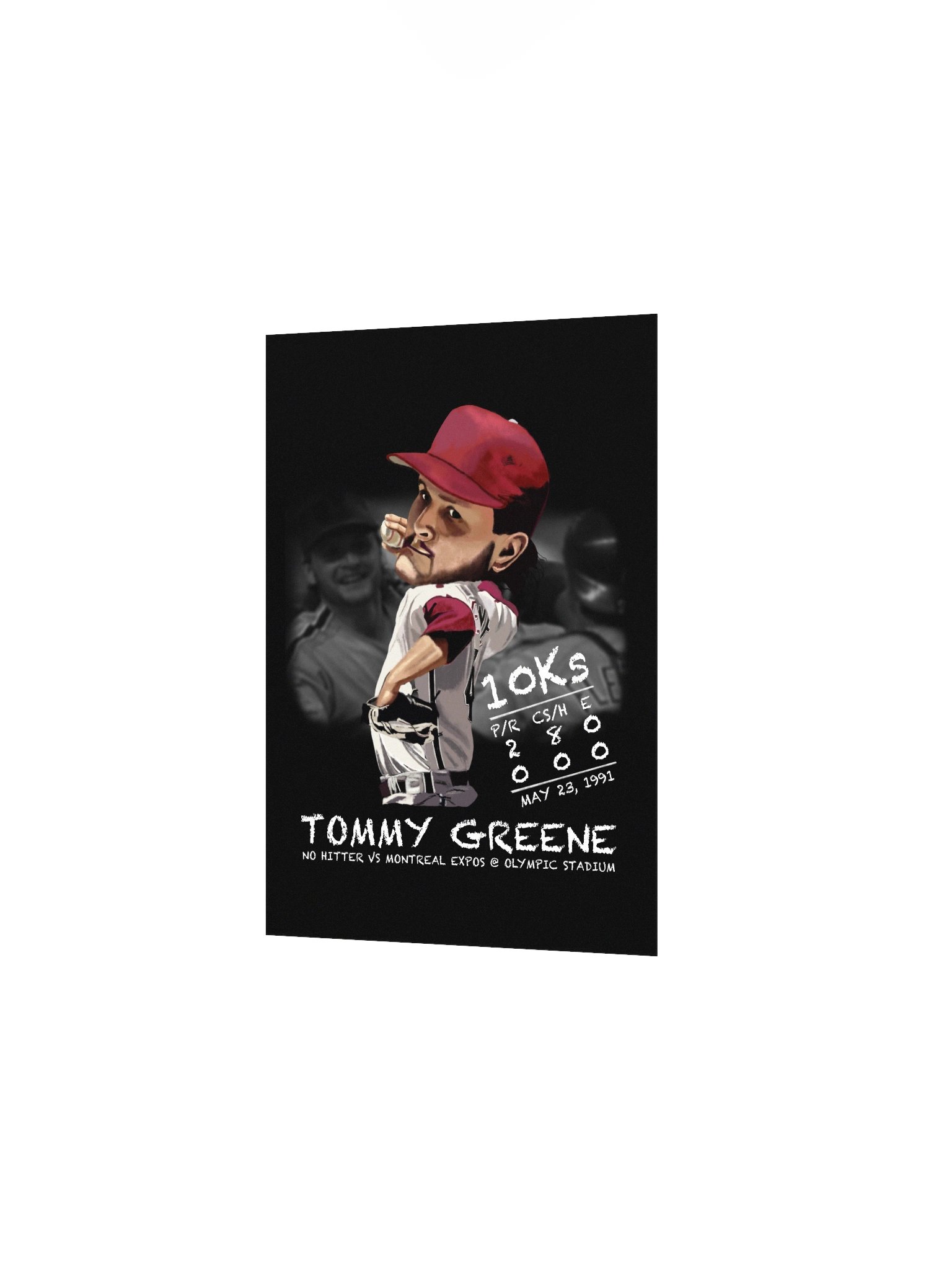 Tommy Greene No-Hitter Art Print product image (2)