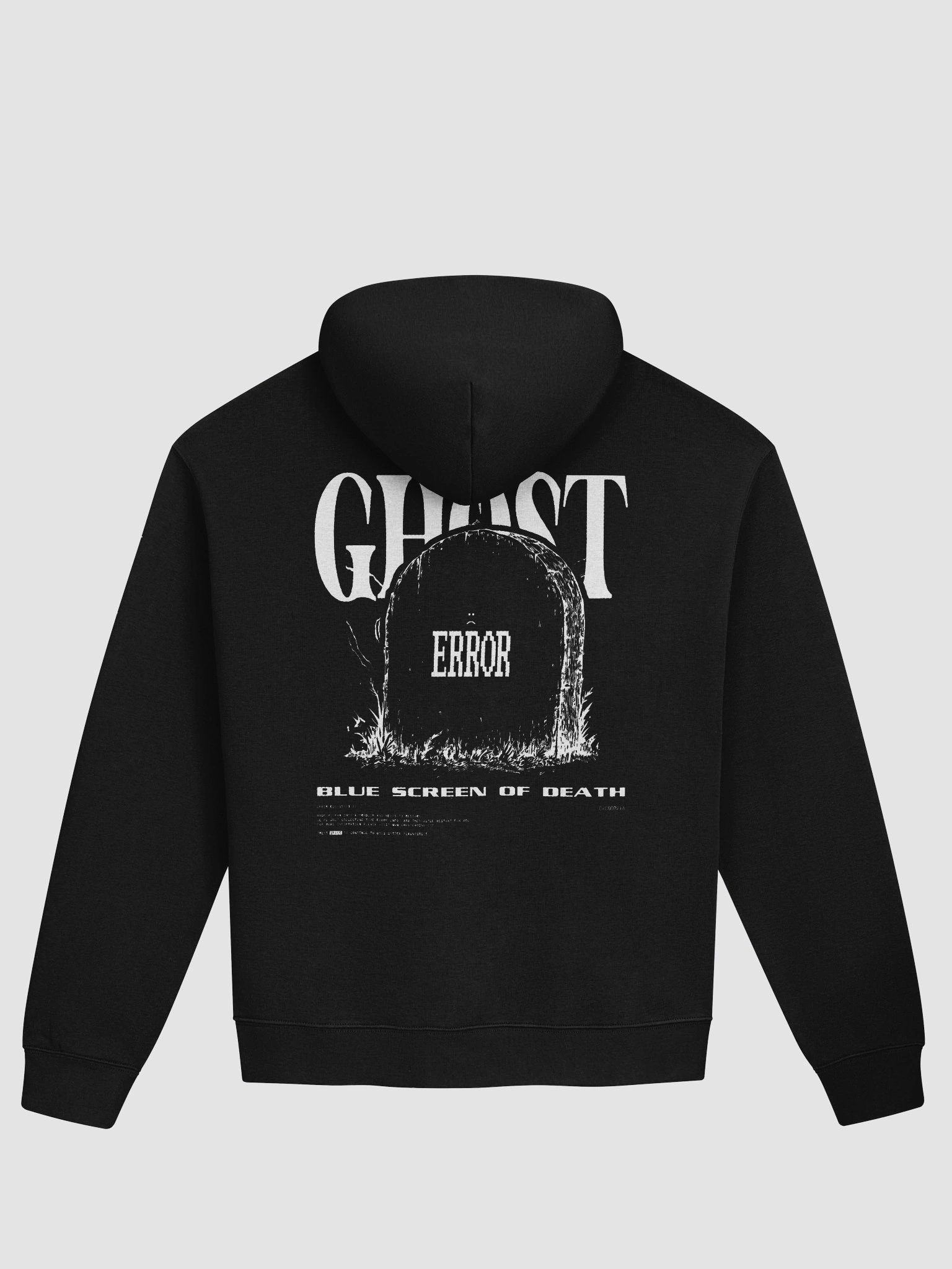 Black Error Hoodie product image (2)