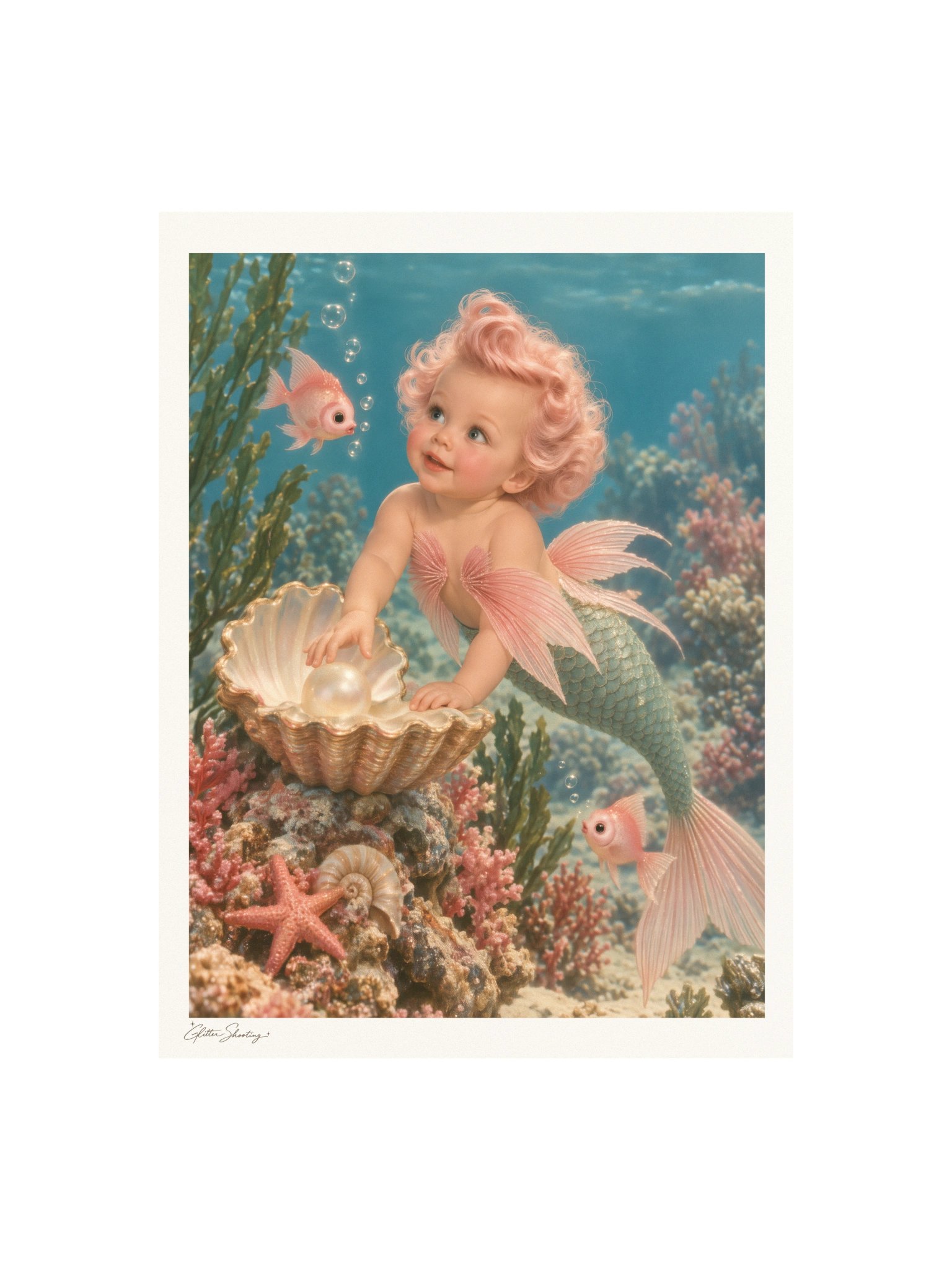 Pearlie Under the Sea Art Print product image (1)