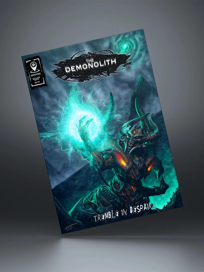 NIGHT TERROR: Pilot Issue Comic (The Demonolith Varient Cover) product image (4)