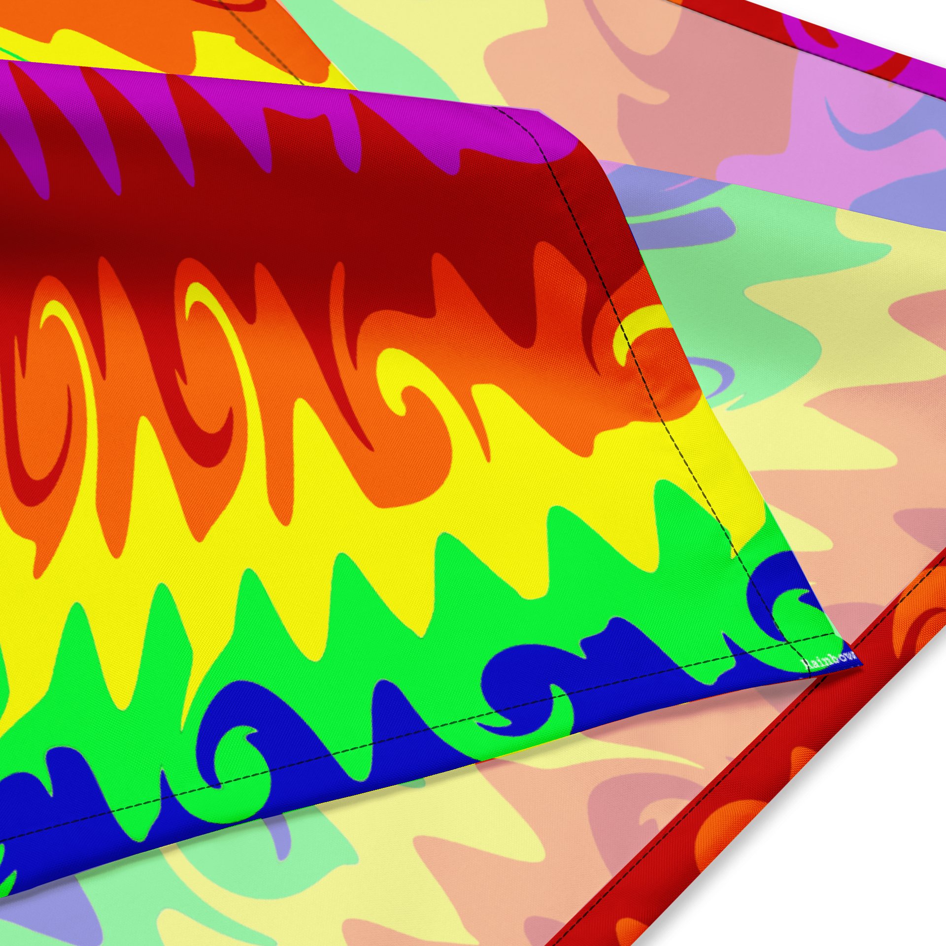 Rainbow Waves Bandana product image (2)