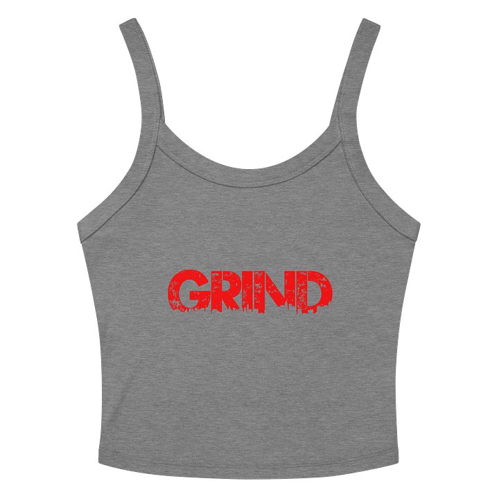 GRIND Drip Effect Ribbed Tank Top product image (13)