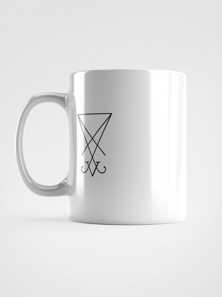 Cană White Lucifer Sigil product image (1)
