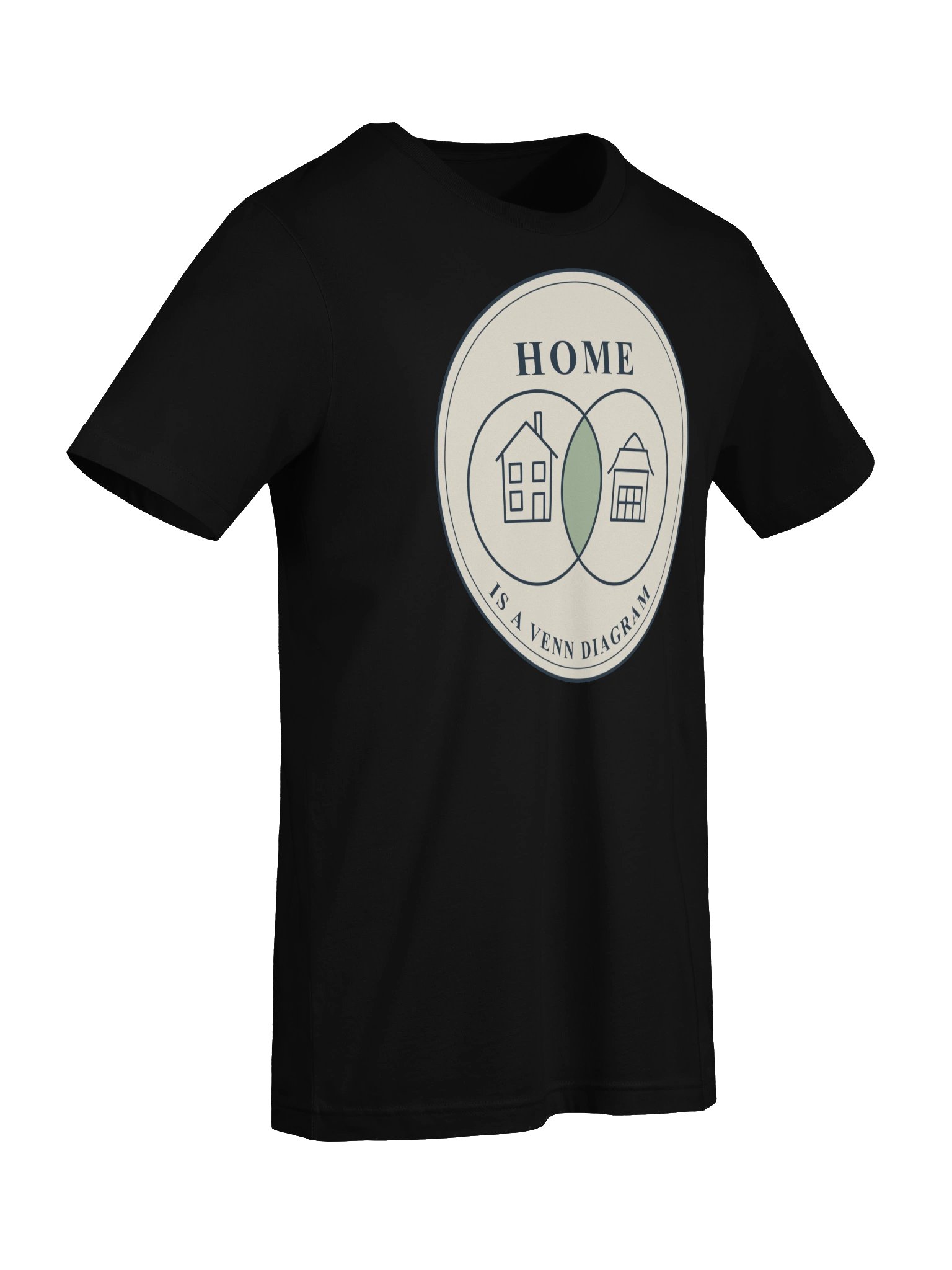 Home Is a Venn Diagram Tee (Cream Badge) product image (20)