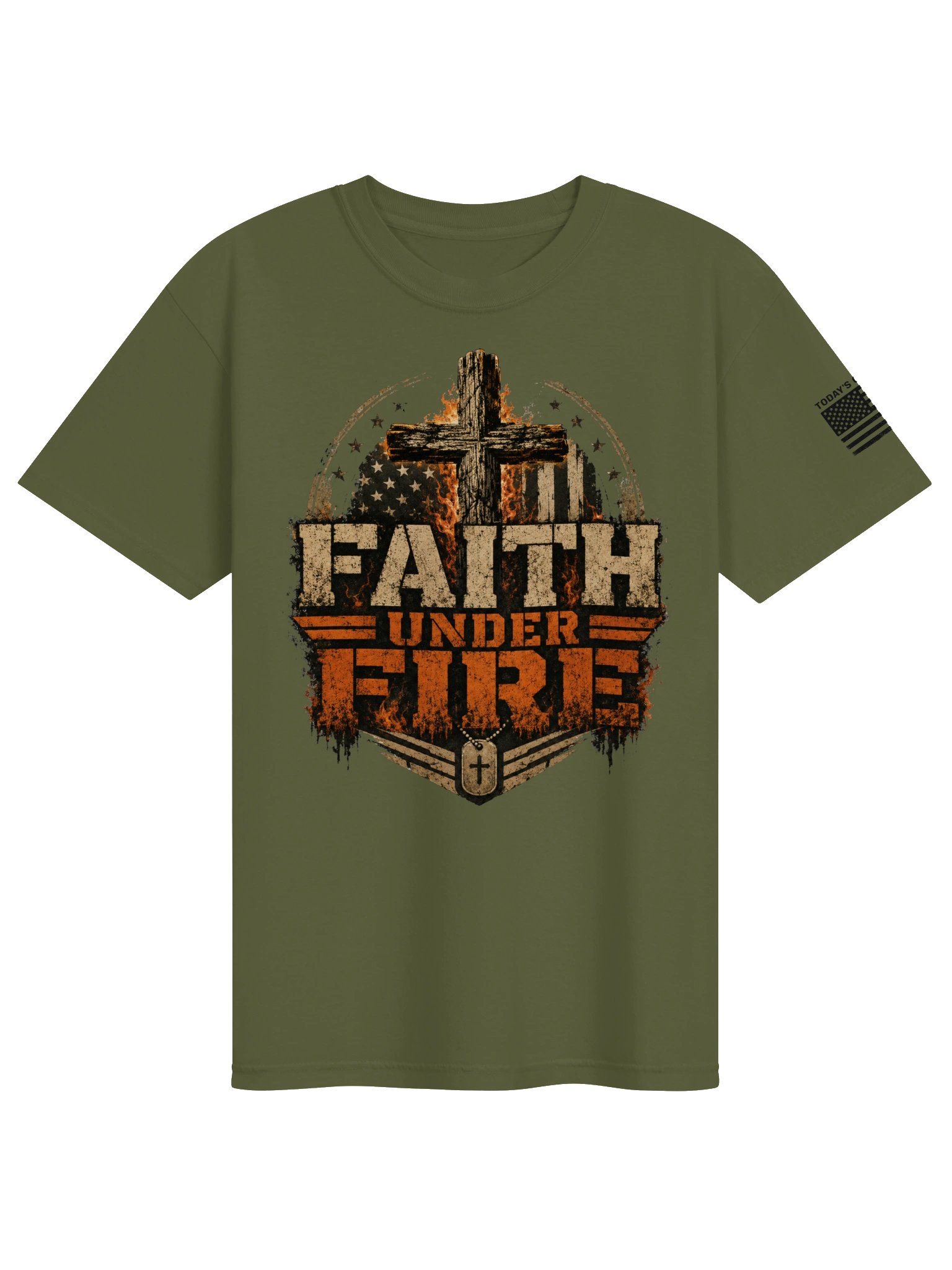 Faith Under Fire Tee product image (1)