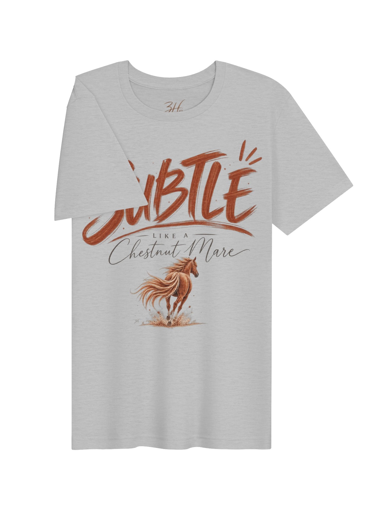 Subtle Like a Chestnut Mare - Supersoft Tee product image (3)