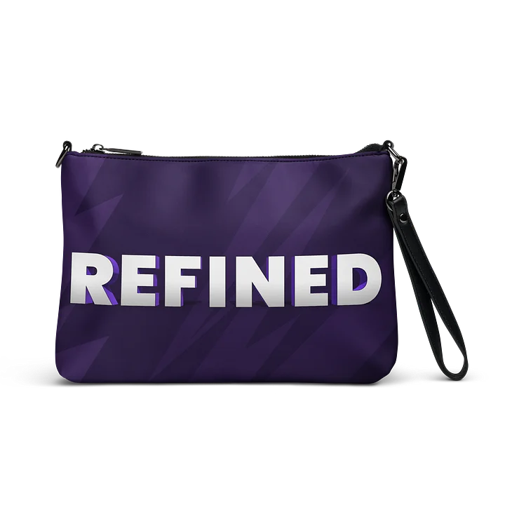 REFINED Purple Statement Crossbody Bag product image (1)
