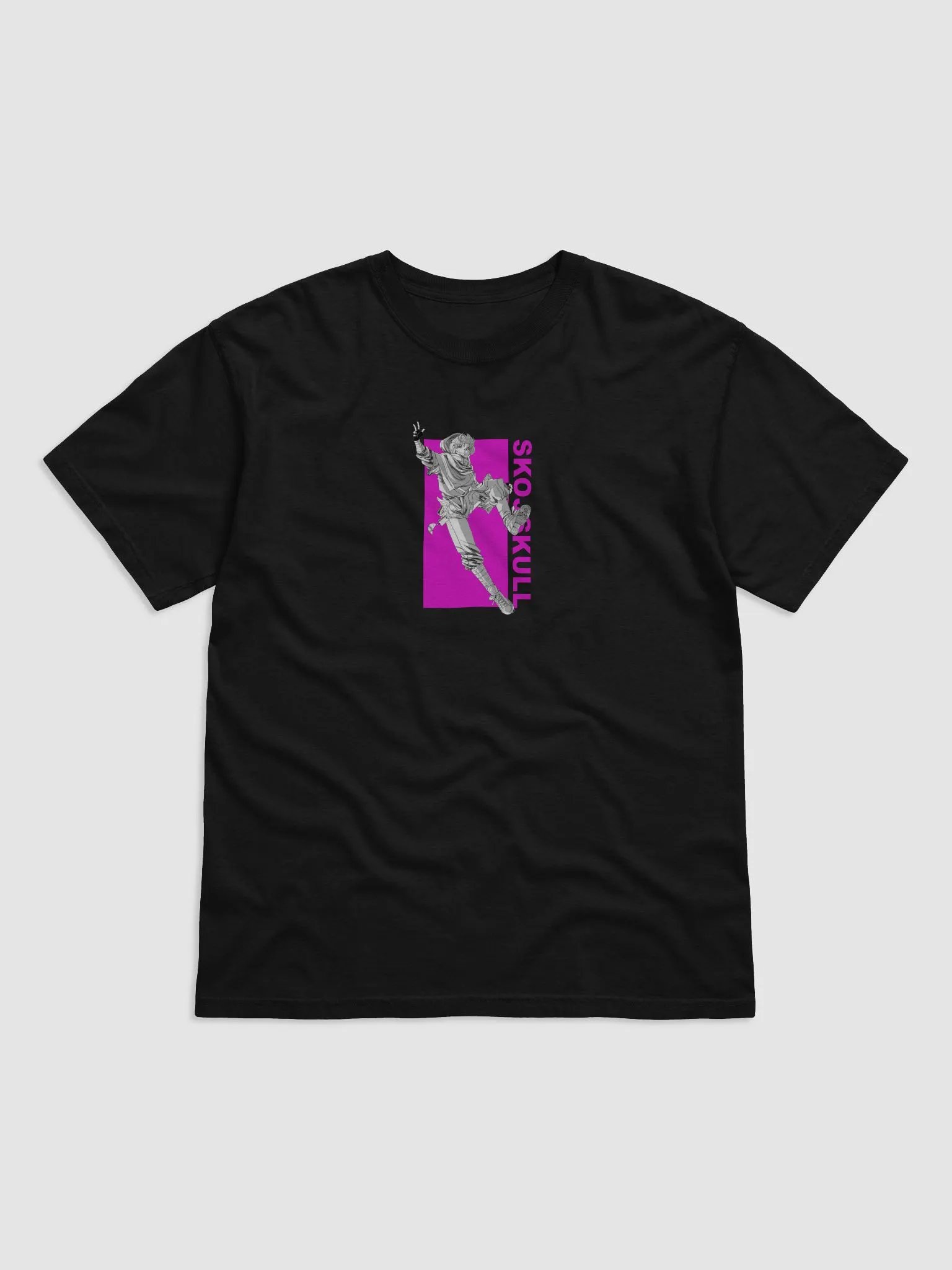 Purple Anime hype T shirt product image (2)