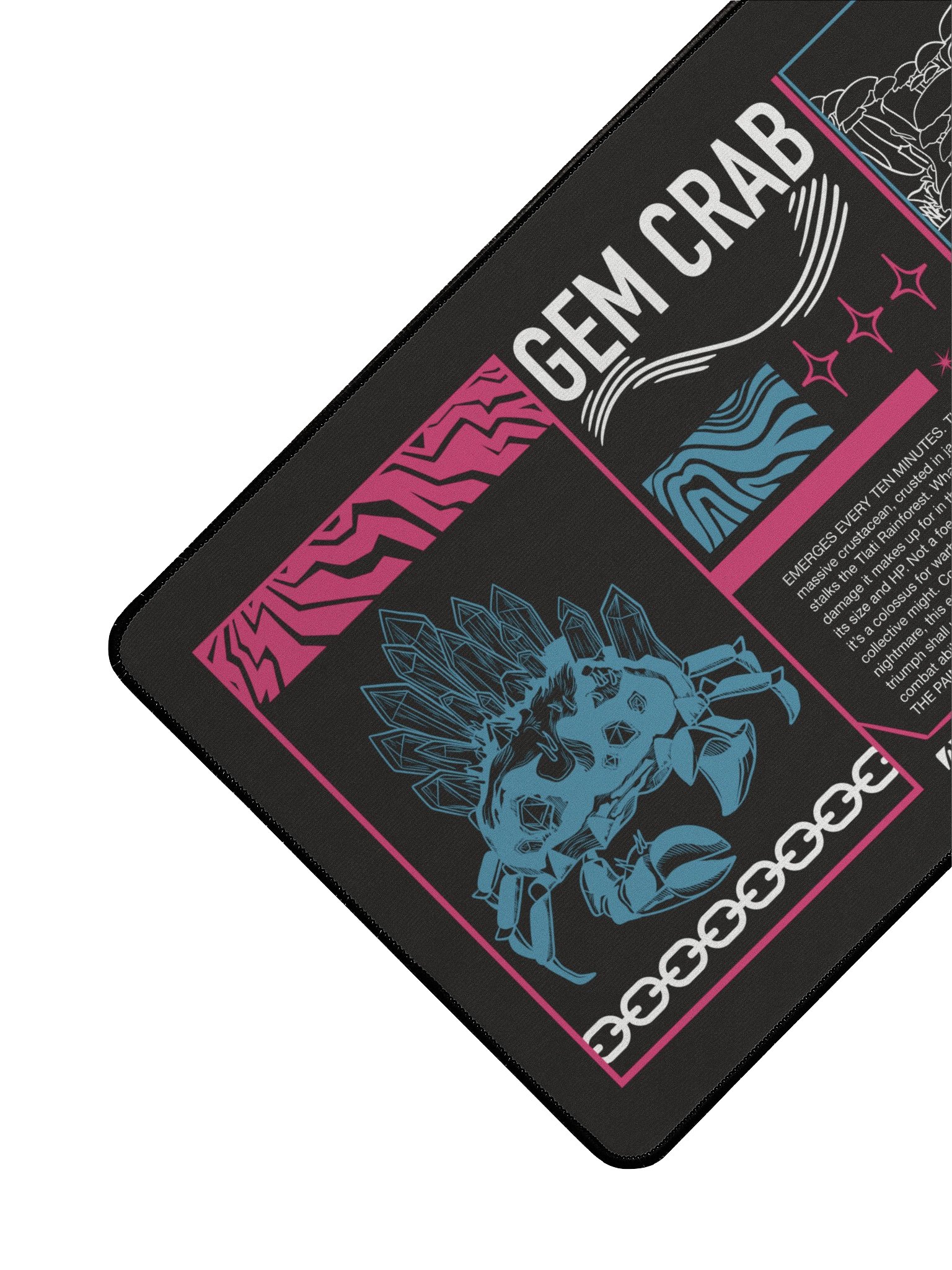 Gem Crab Desk Mat product image (3)
