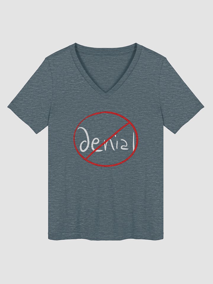 Ban Denial v-neck tee product image (3)