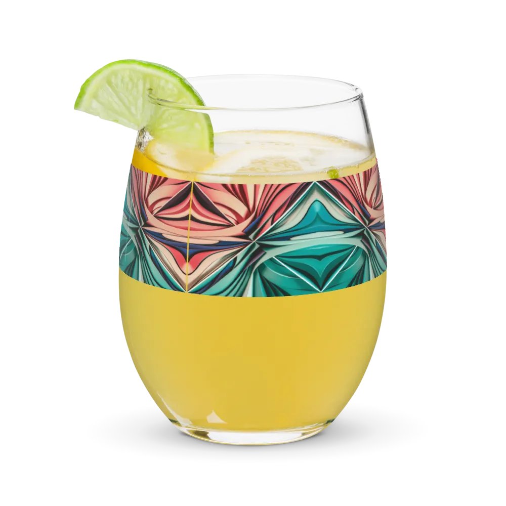 Graphic Grove Abstract Design Stemless Wine Glass - 15oz product image (10)