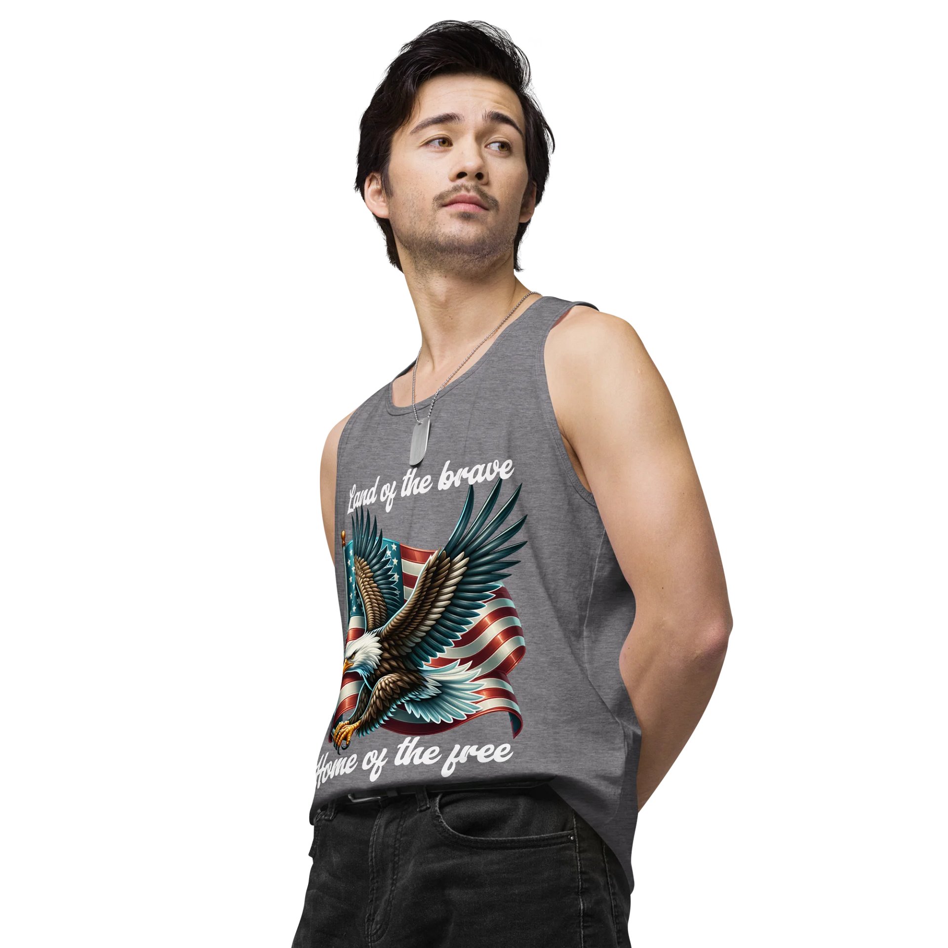 Home Of the Free Mens Tank product image (4)