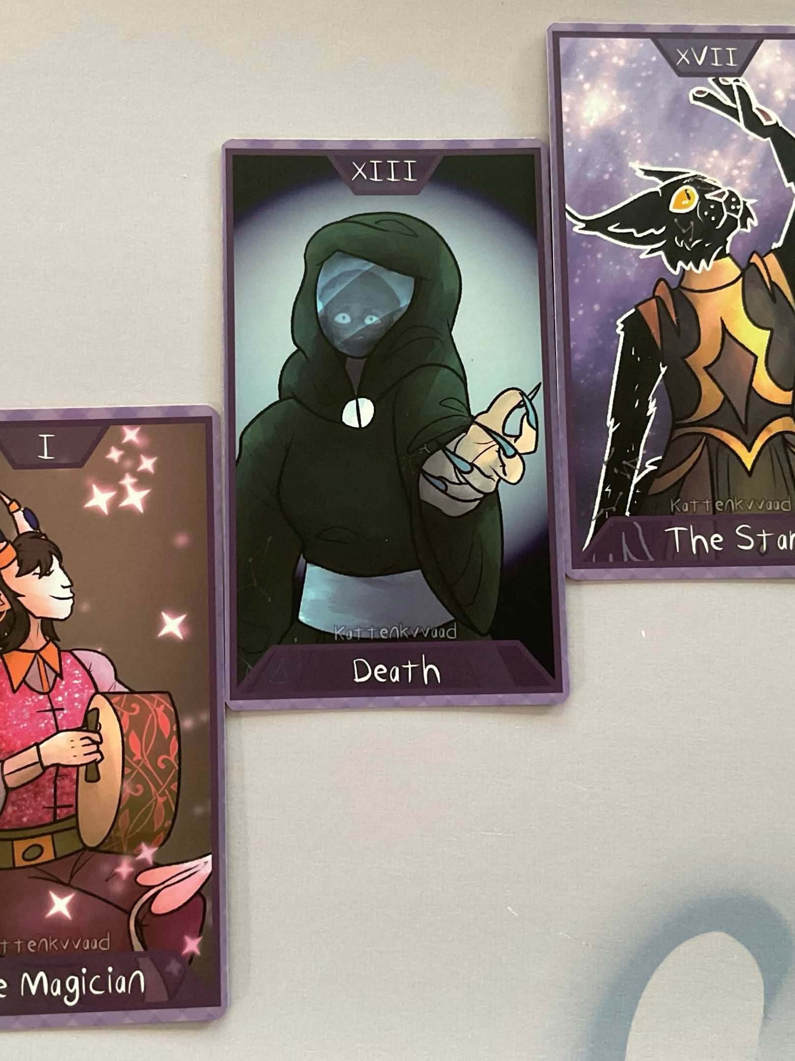 Original Characters - Major Arcana Tarot Deck product image (4)